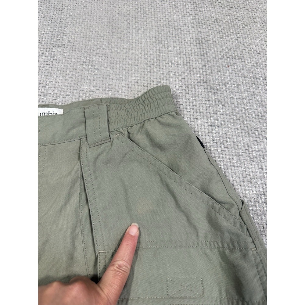 Columbia Women's Olive Green Straight Leg Cargo Pants - Picture 14 of 15